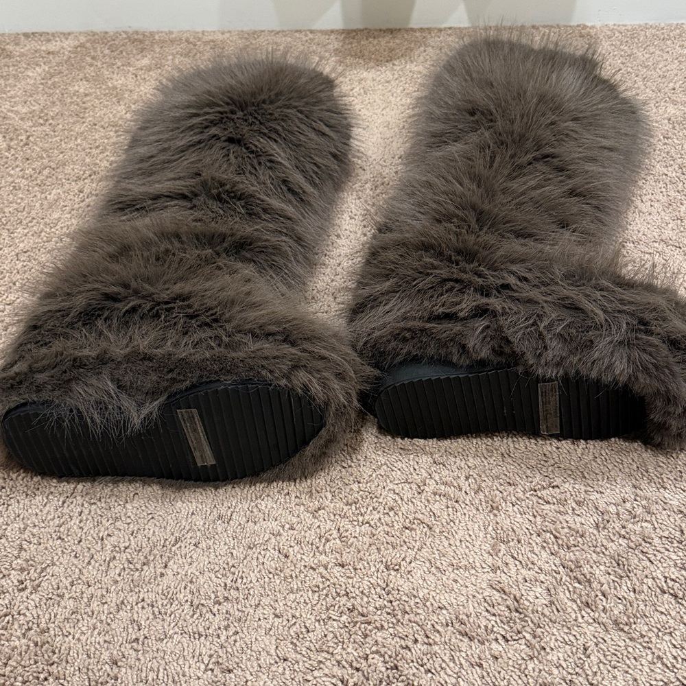 Free People Wild Thing Faux Fur Boots - Picture 5 of 12